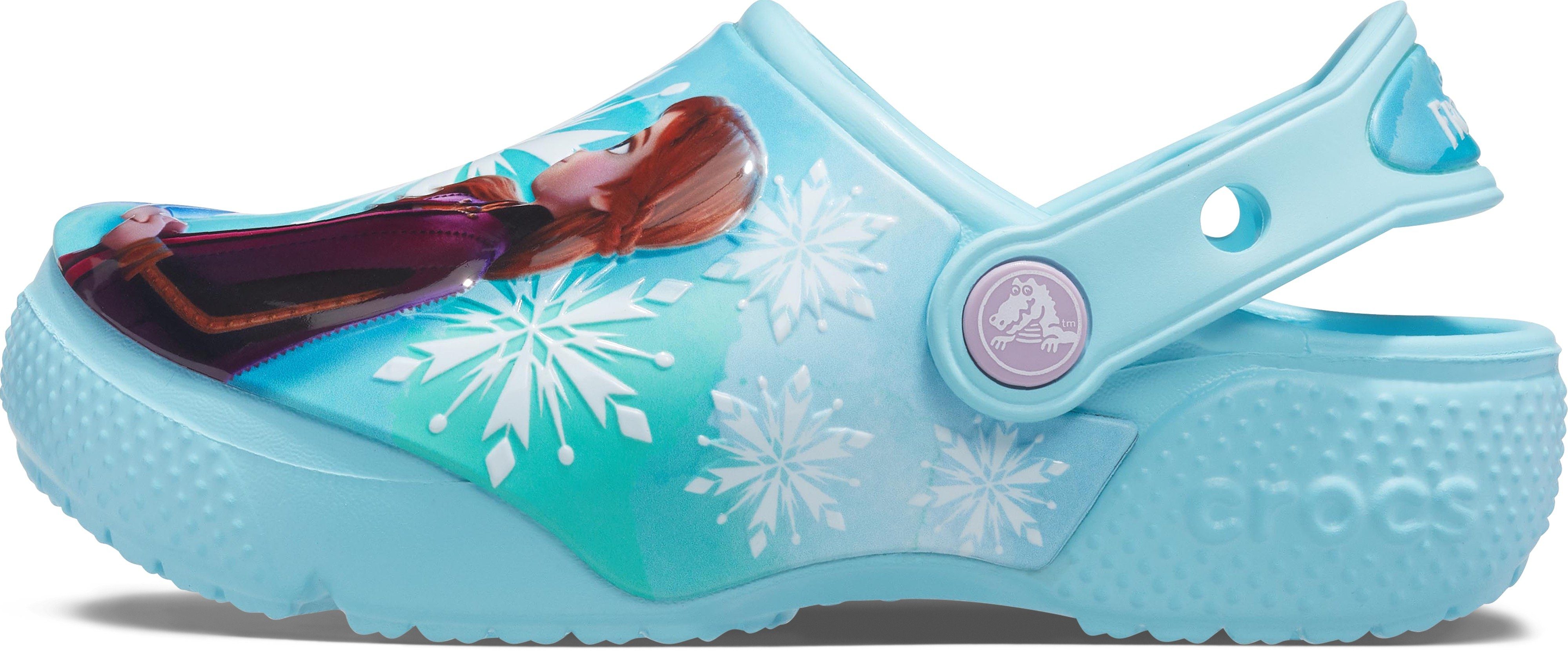 FL aus Disney Crocs Anna" Frozen die Eiskönigin Disney Clog und K 2 "Elsa Clog Motiv mit