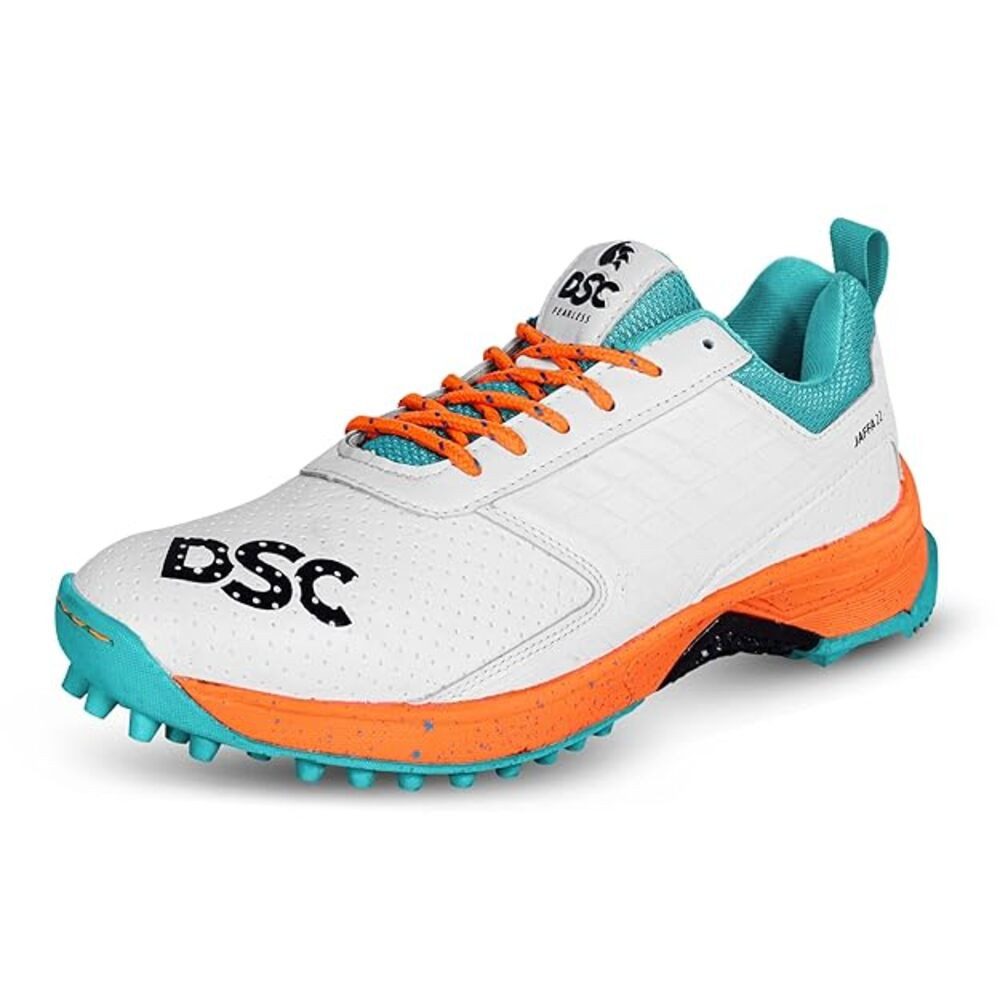 DSC Jaffa 22 Cricket-Schuhe Für Jungen und Männer Schuhe, Sportschuhe Sneaker (Paketinhalt: 1 Paar Cricket-Schuhe, hochwertigen EVA, Zwischensohle und Einlegesohle, Gummi Spike Sport) Geringes Gewicht, geprägtes Design
