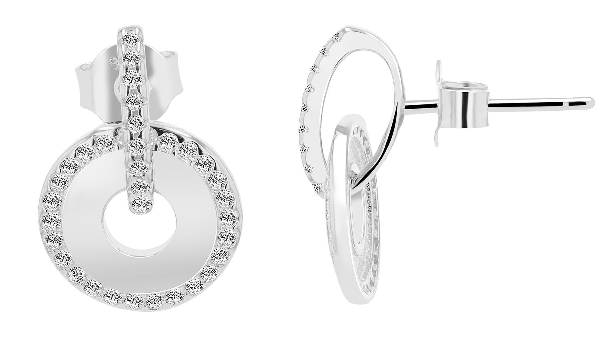 Kettenanhänger Anhänger – Anhänger aus 925 Silber mit Zirkonia