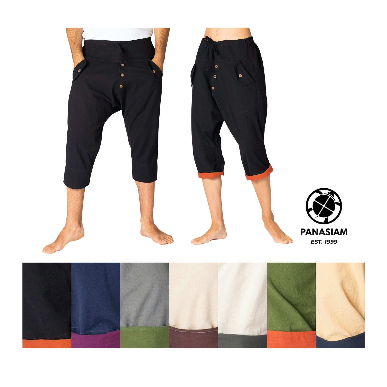 PANASIAM Strandshorts Yogi olivengrün Shorts