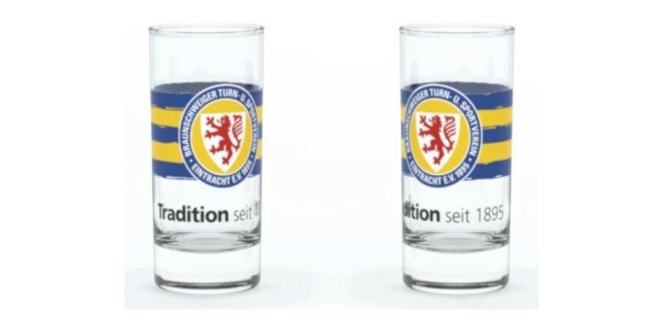 Armband Eintracht Braunschweig Schnapsglas 2er