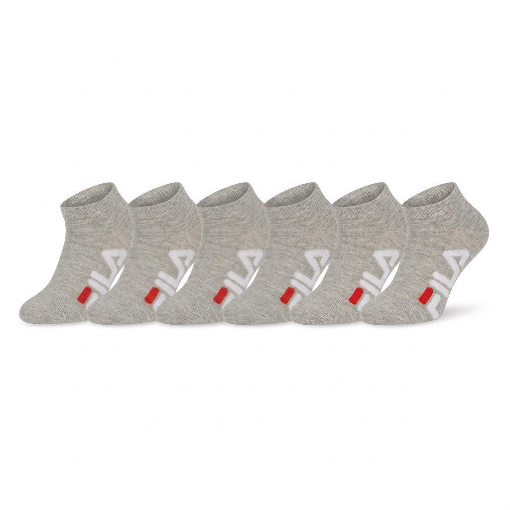 Fila Sneakersocken JUNIOR UNISEX INVISIBLE SOCKS (6 Paar) mit Logoschriftzug seitlich