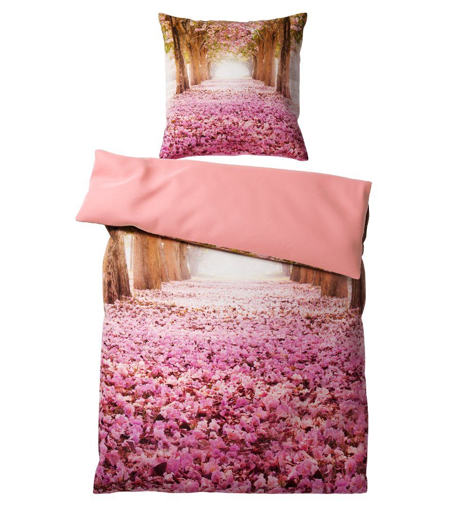 Bettwäsche »Romantik 135x200 cm, 100% feinste Baumwolle, 2-teilig,  Bettbezug, Kissenbezug 80x80cm«, Sanilo online kaufen | OTTO