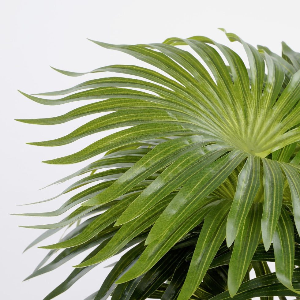 Kunstpflanze Mica Kunstpflanze Palme grün im Topf 40 cm, Mica Decorations