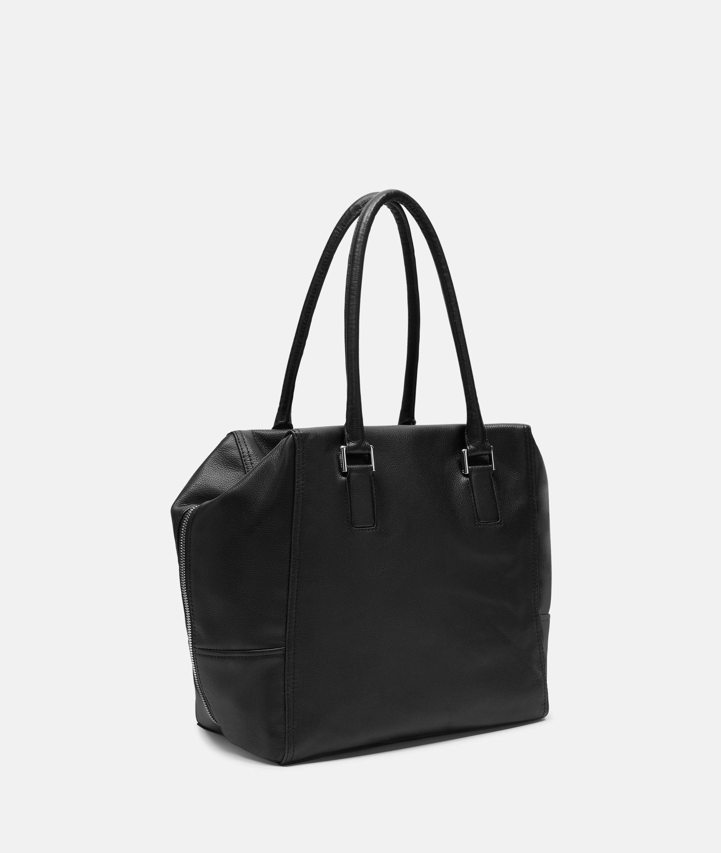 Liebeskind Berlin Schultertasche Satchel, Geräumige Schultertasche aus weic günstig online kaufen