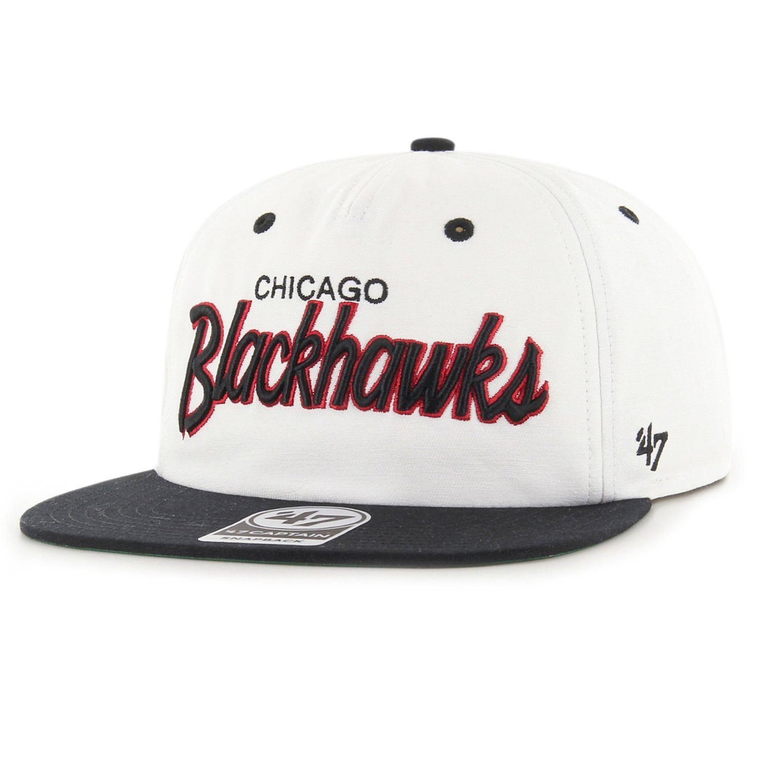 Chicago '47 CROSSTOWN Snapback Cap Brand Blackhawks