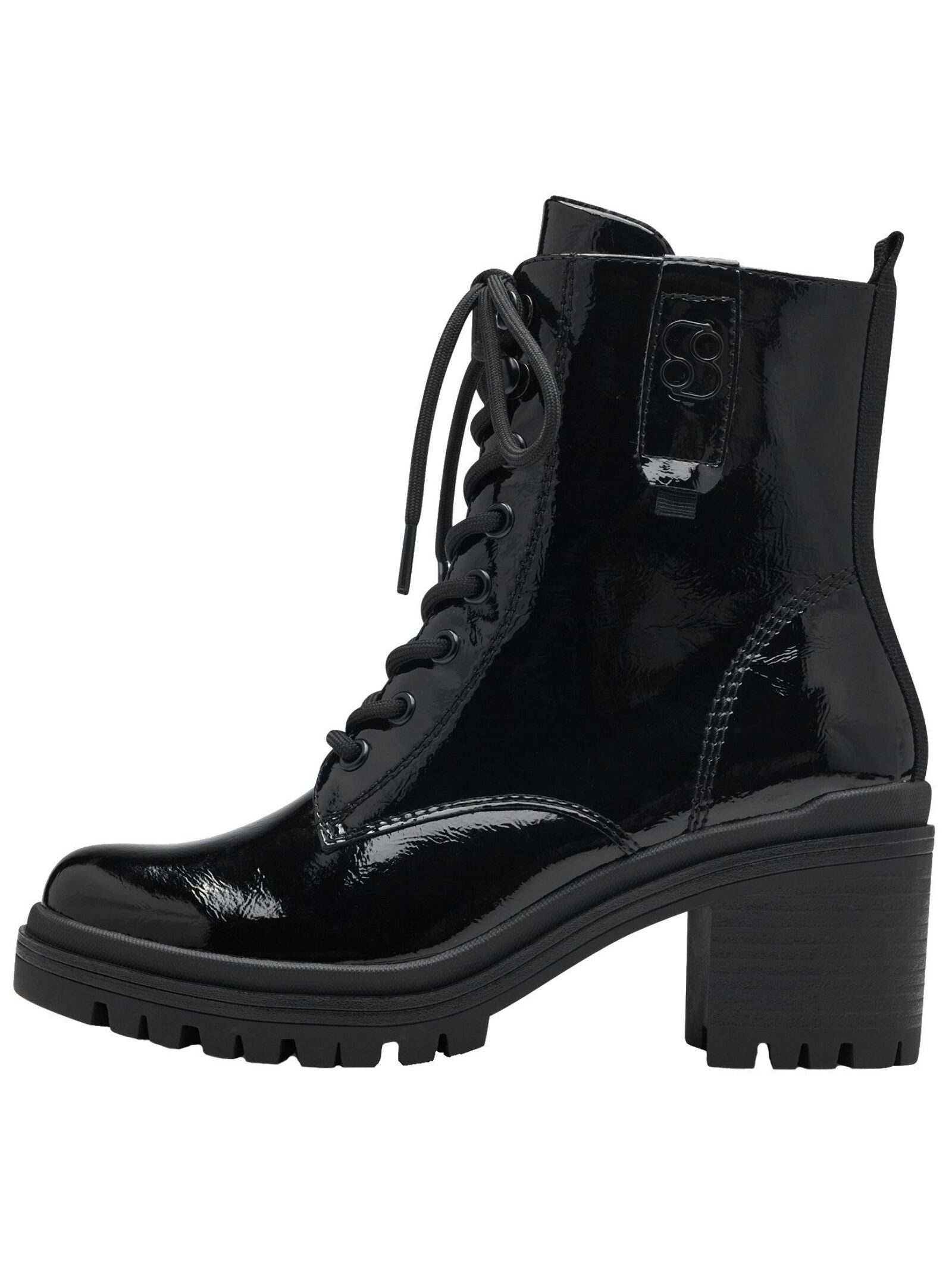 s.Oliver Stiefelette Lederimitat Schnürstiefelette günstig online kaufen