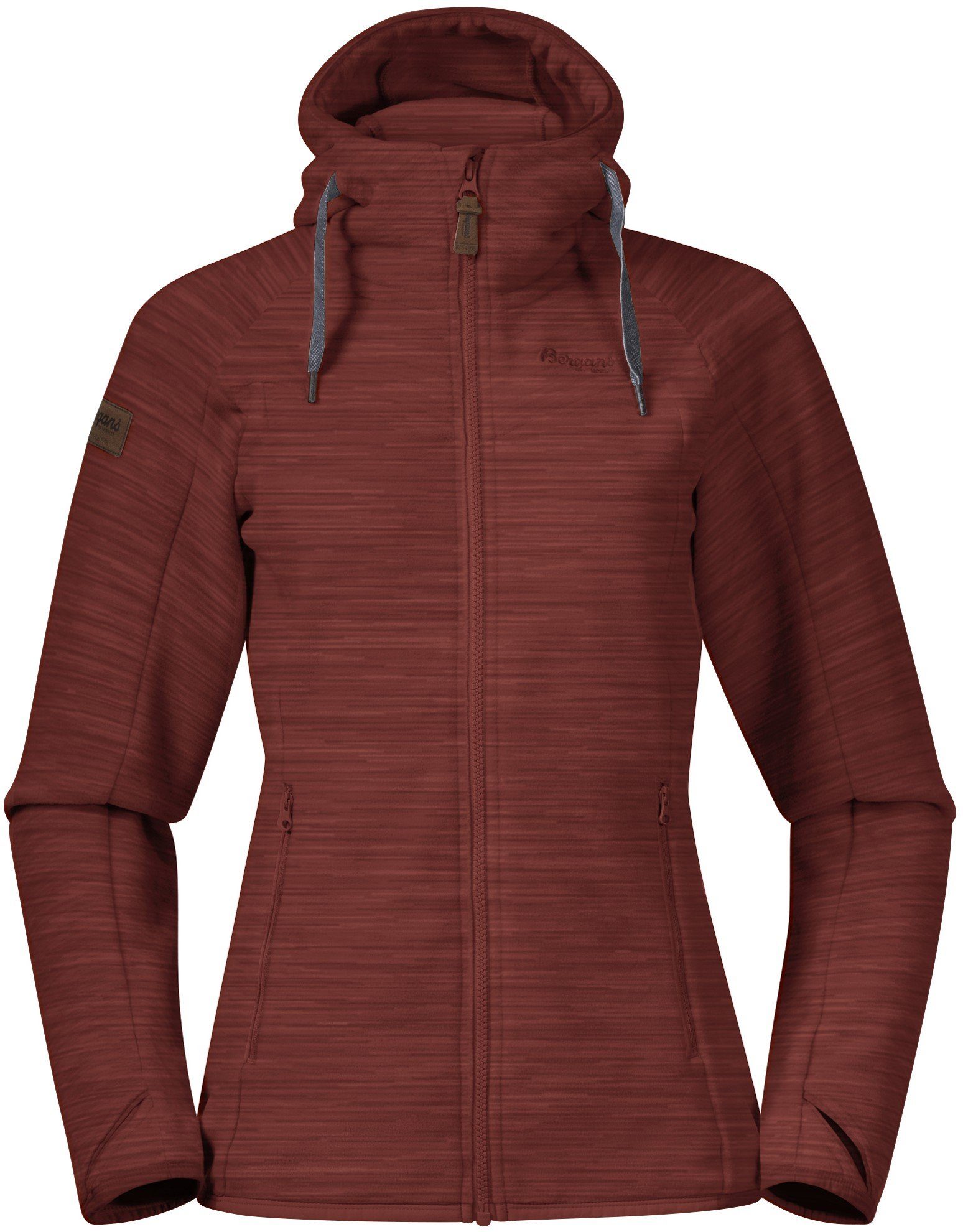 Bergans Fleecejacke Hareid chianti Jacket Womens Fleece red