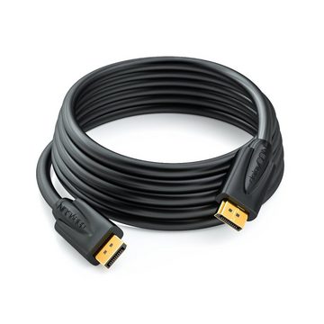 deleyCON deleyCON 1m DisplayPort Kabel FullHD/3D/HDCP DP Stecker auf DP Video-Kabel