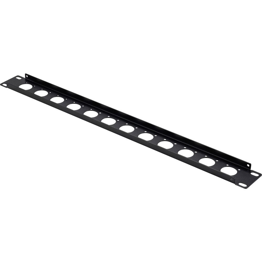 Renkforce Renkforce 12 Port Netzwerkschrank-Geräteboden 483 mm (19) 1 HE Schw Netzwerk-Patch-Panel