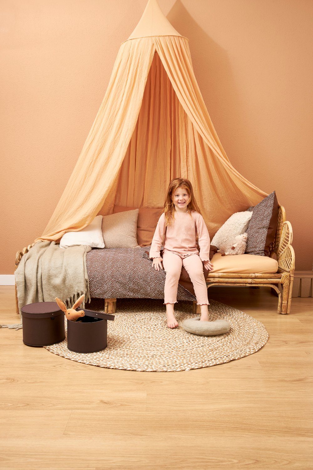 Meyco Home Bettbezug Cheetah, Uni Chocolate, günstig online kaufen