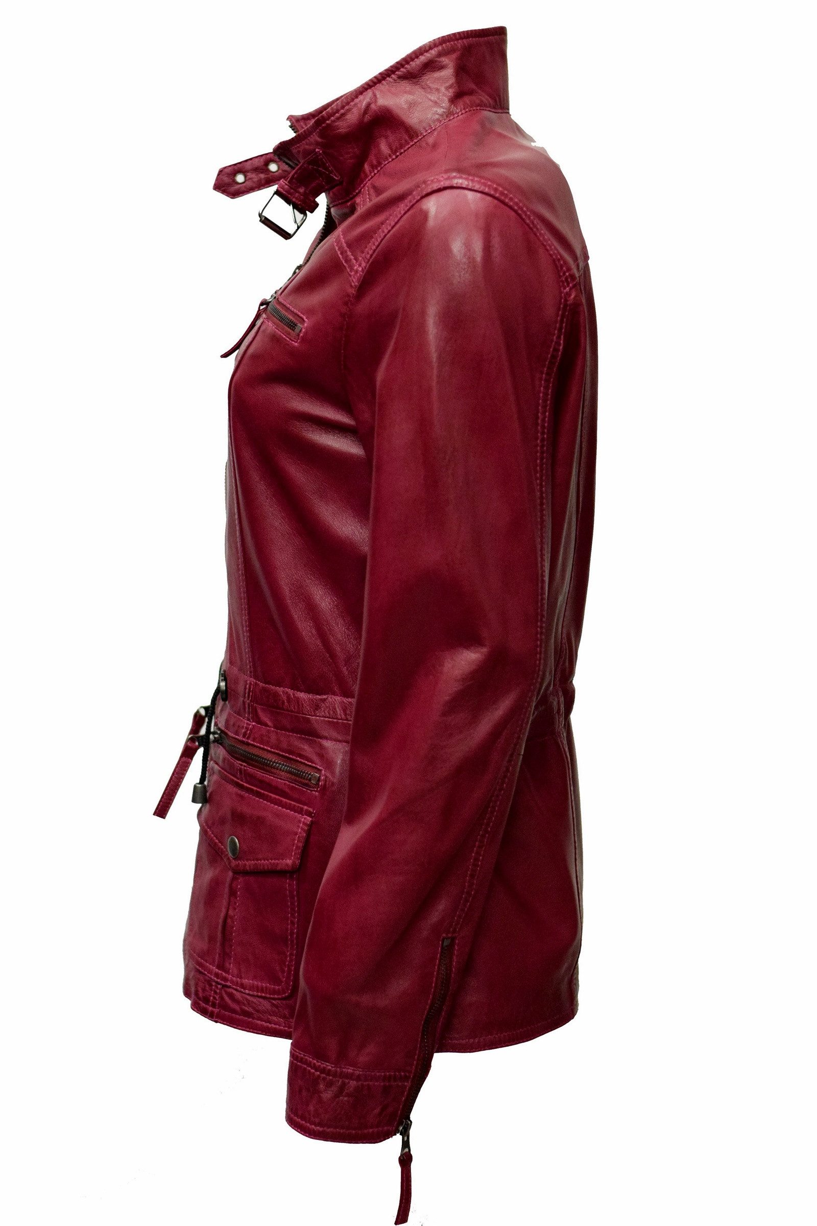 Zimmert Leather Lederjacke Lana Stehkragen