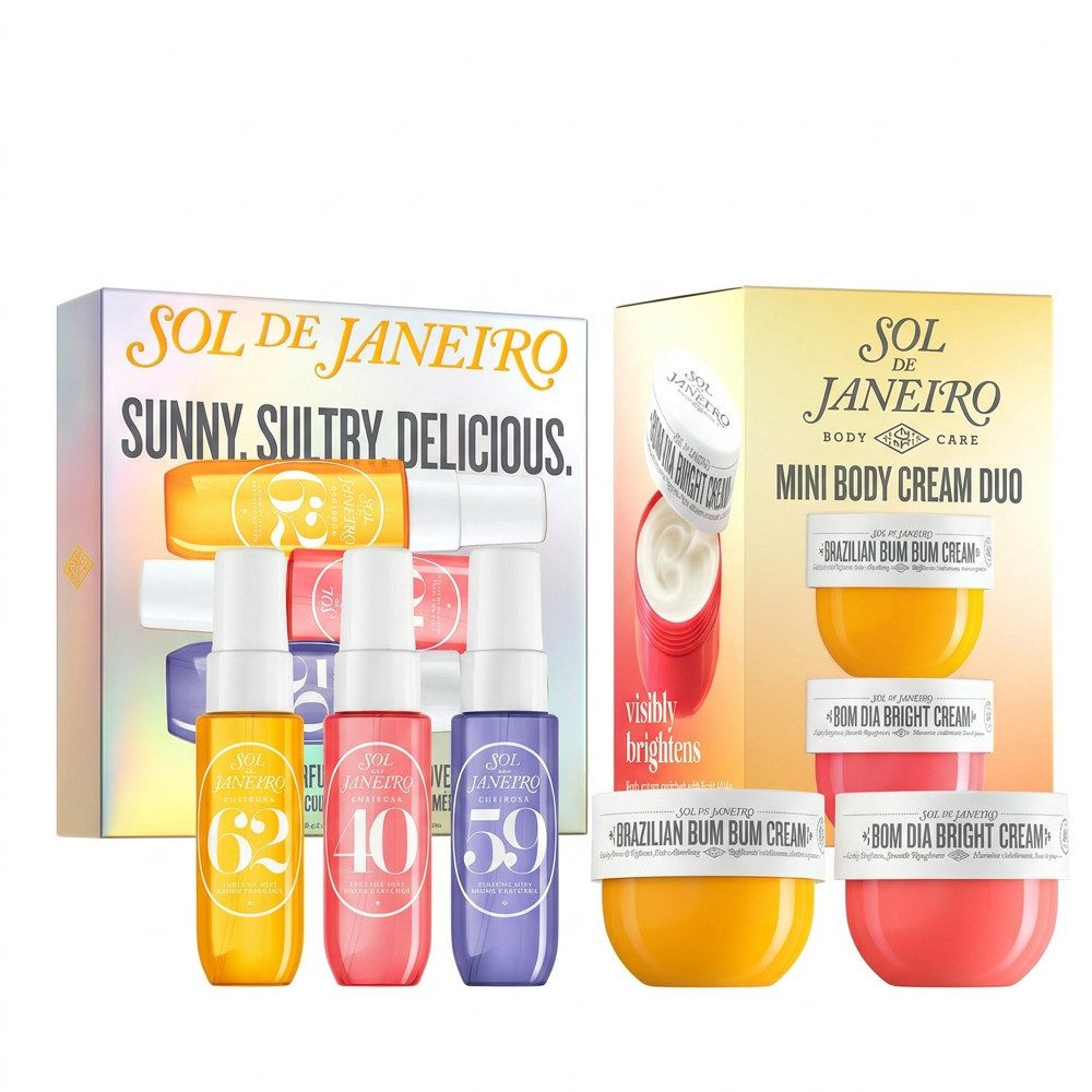 Sol de Janeiro Gesichts- und Körperspray Sol de Janeiro Duft & Body Care Set, Kombiniertes Duft- und Pflege-Set zum Kennenlernen