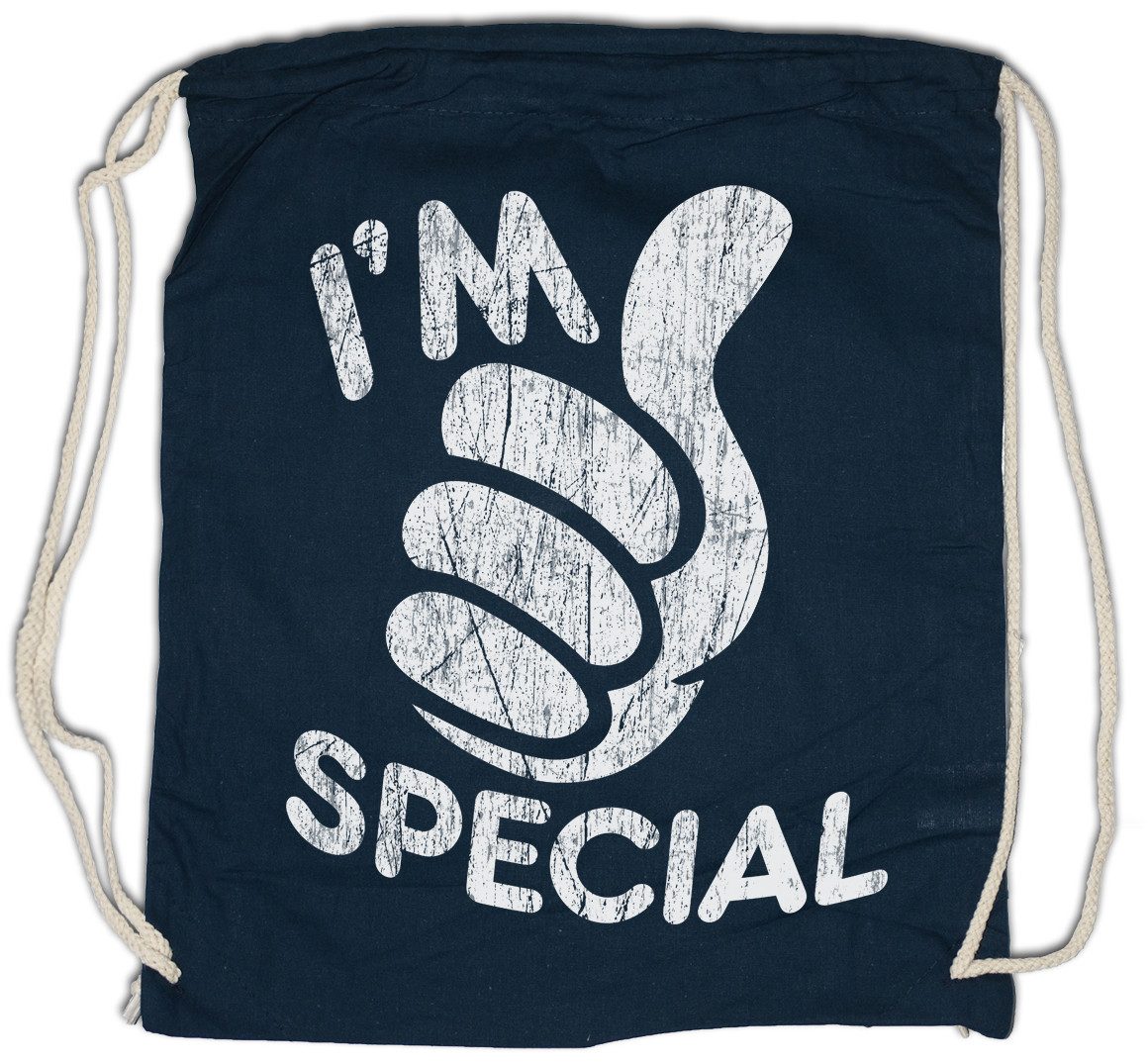 Turnbeutel I'm Special Turnbeutel Daumen Hoch Gamer Gaming Games Nerd Geek Thumbs