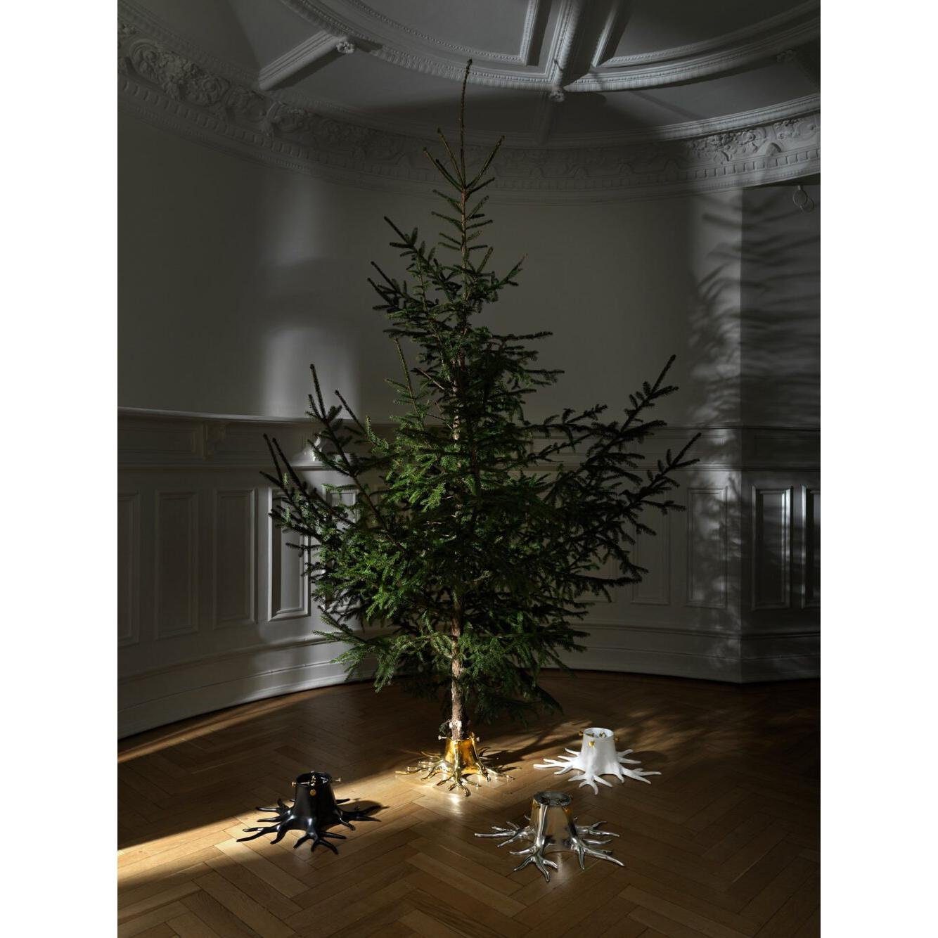 Garden Root Glory (XL) Christbaumständer Silver The Weihnachtsbaumkugel