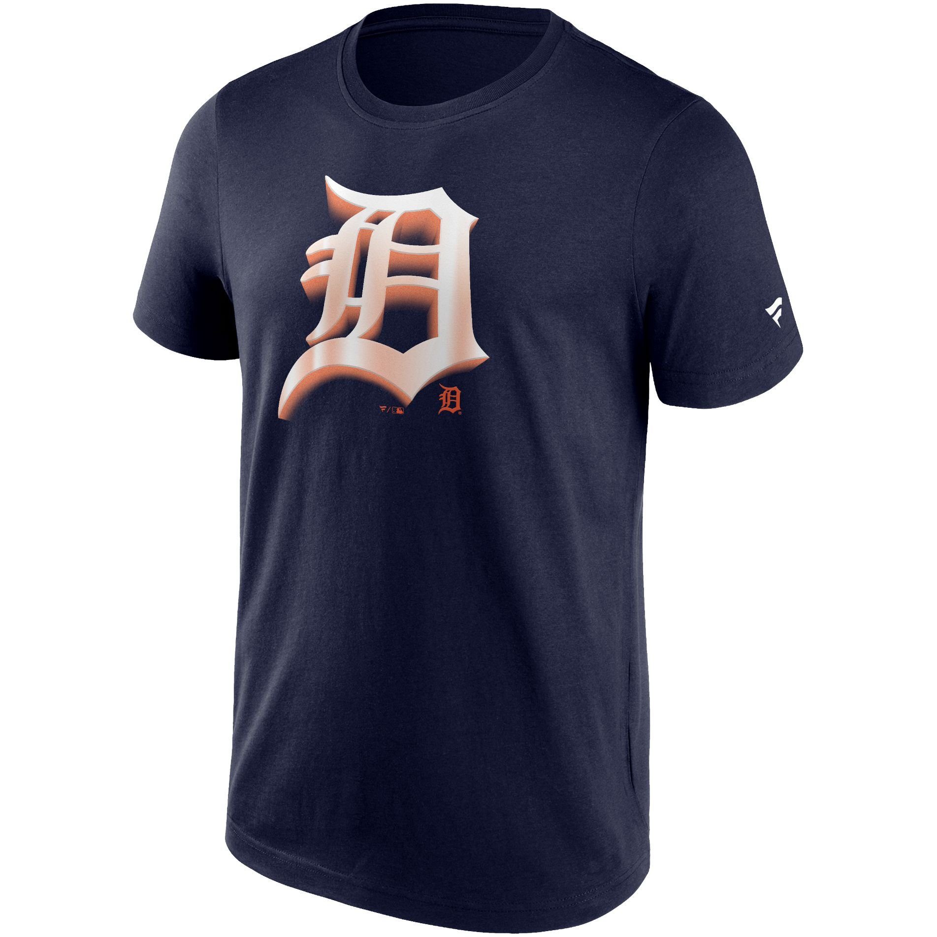 Fanatics Print-Shirt CHROME LOGO MLB NHL NFL Teams Detroit Tigers