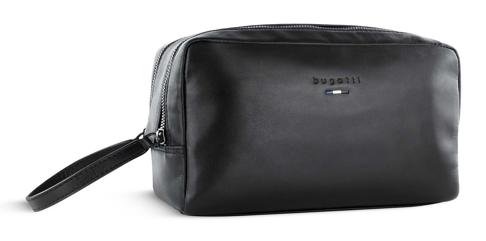 bugatti Kulturbeutel Washbag, aus echtem Rindsleder günstig online kaufen