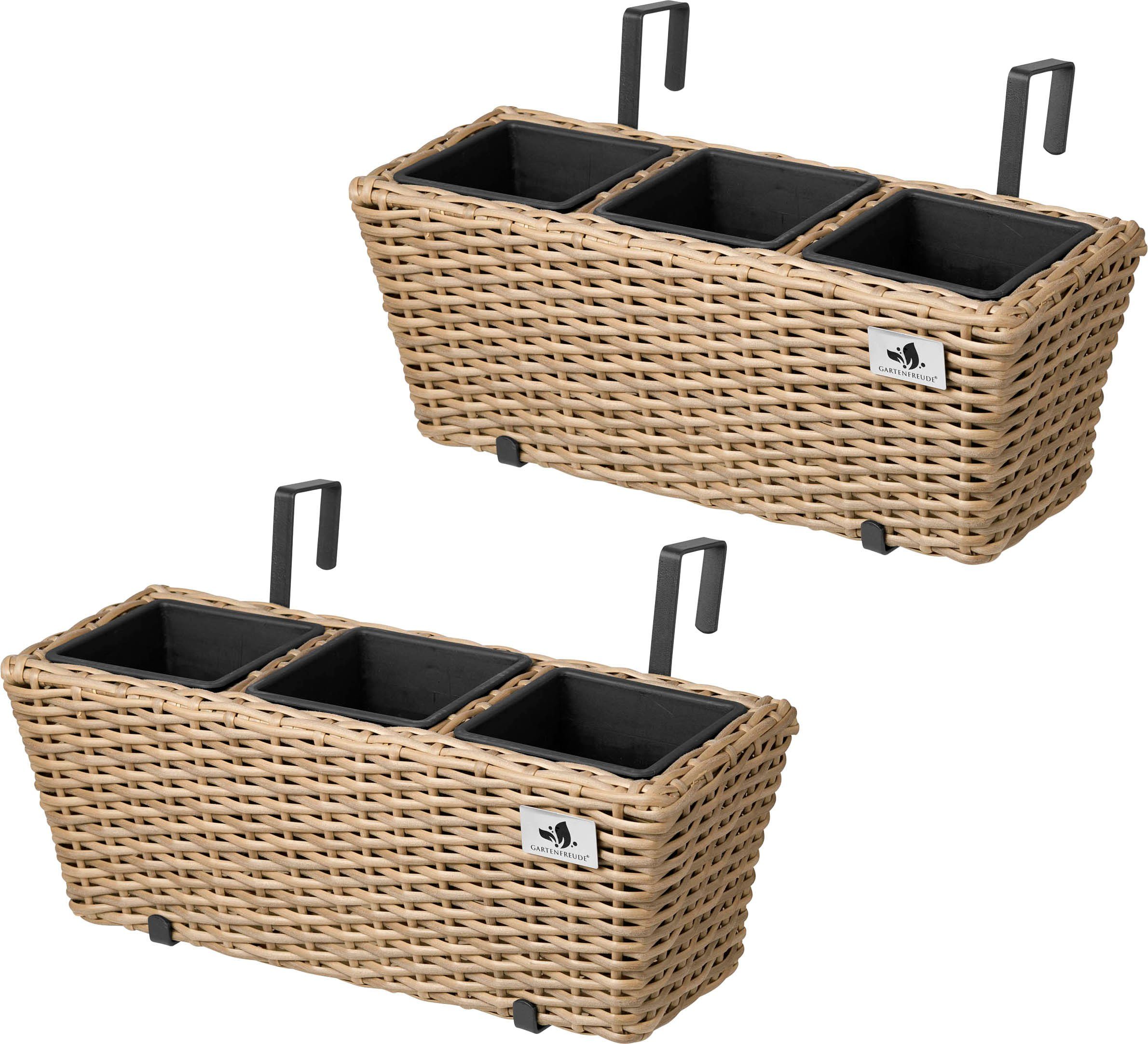 Balkon RattanGeflecht Blumenkästen online kaufen OTTO