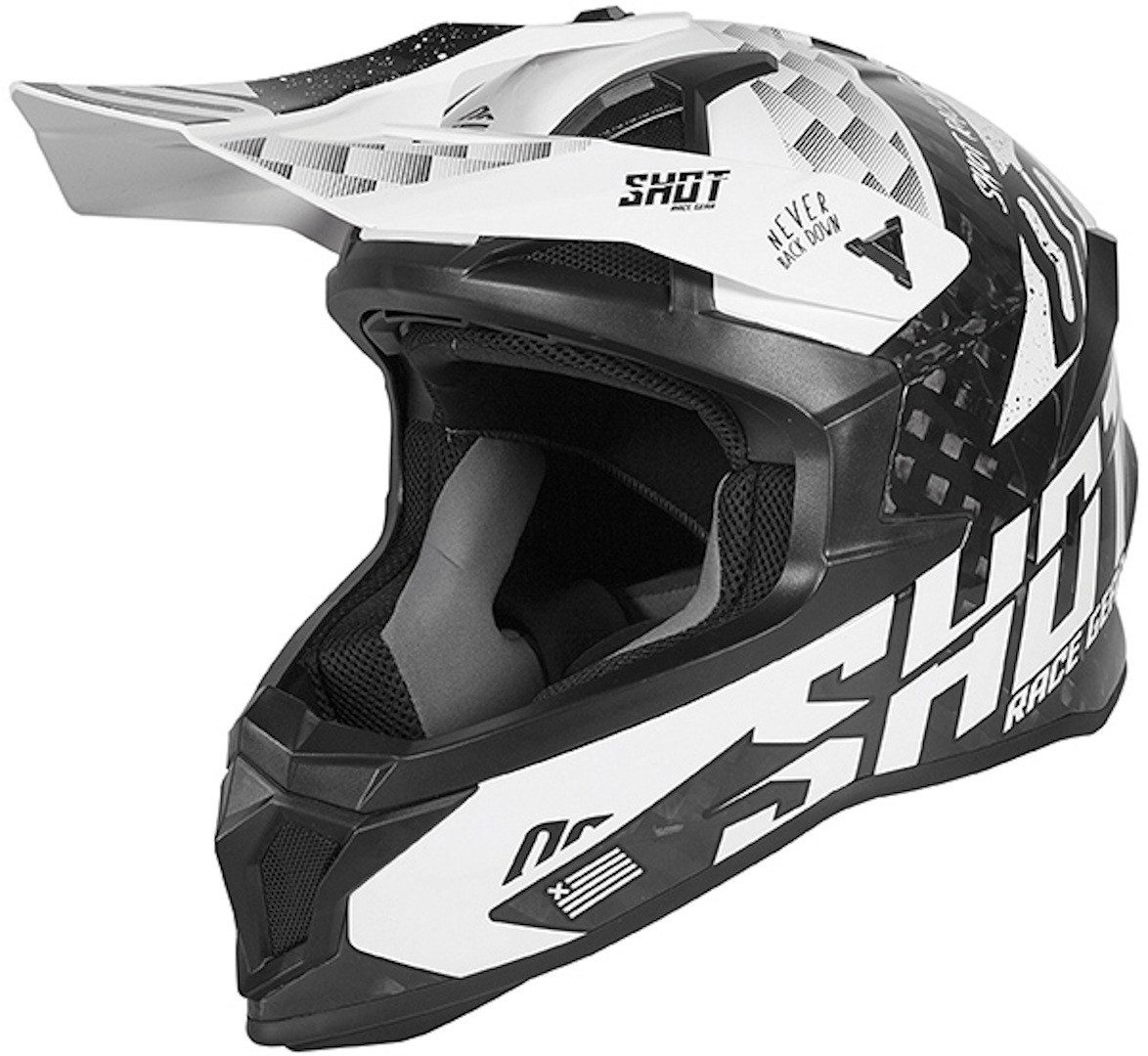 Motocrosshelm Lite Carbon Rush Motocross Helm