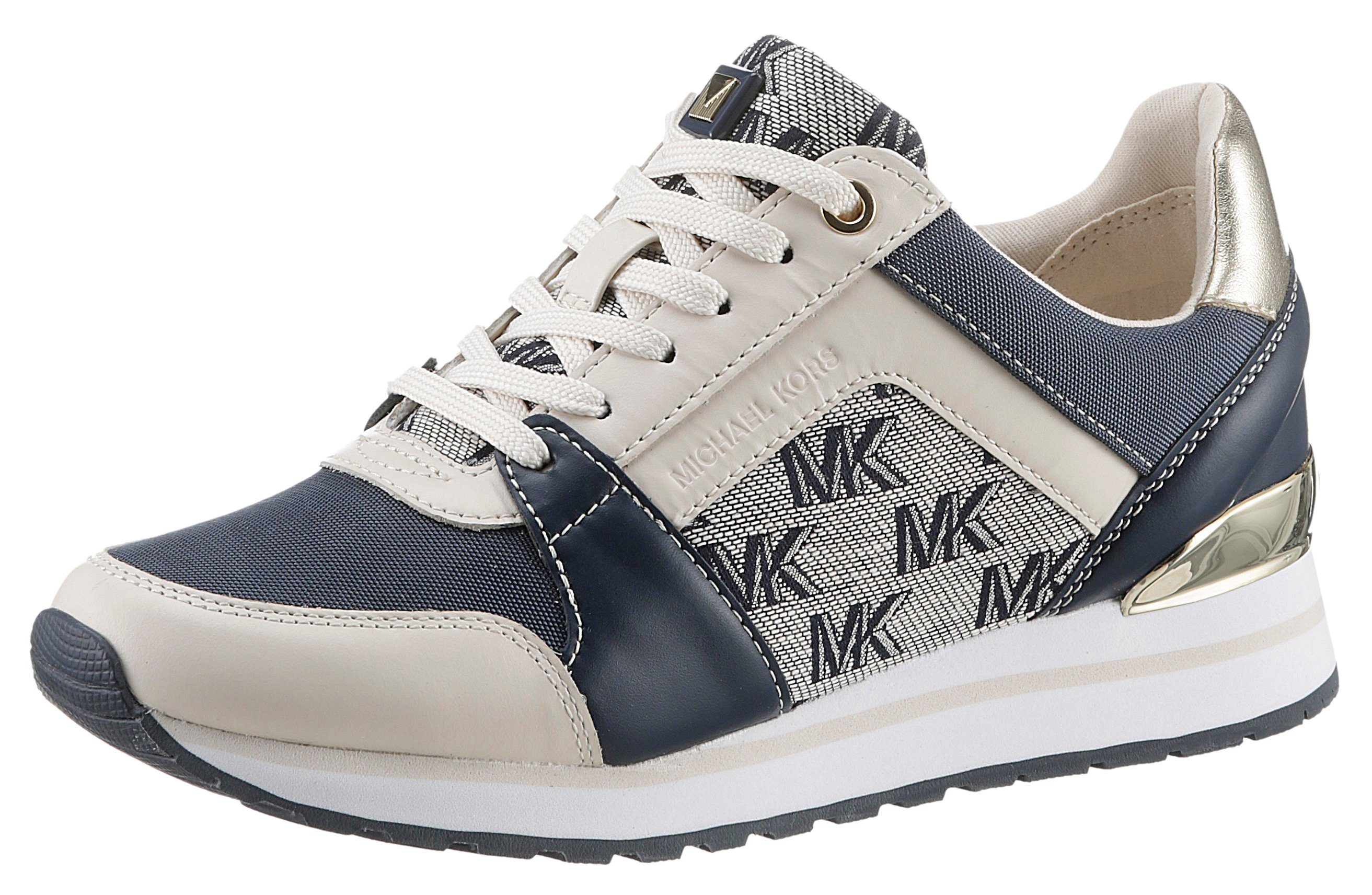 MICHAEL KORS BILLIE TRAINER Sneaker mit MK-Monogramm-Print
