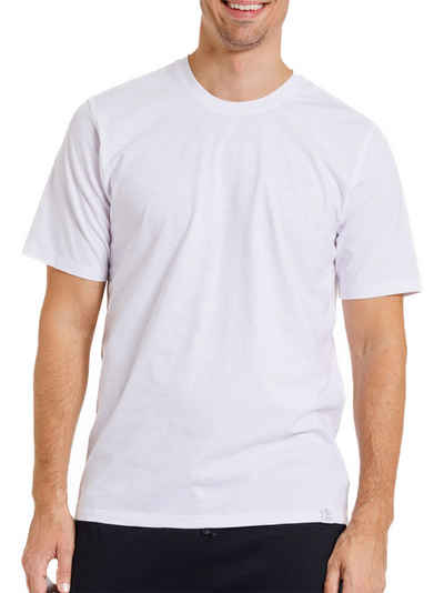 HAASIS Bodywear 1919 Unterziehshirt Herren T-Shirt 1/2 Arm Alloverprint (Stück, 1-St) -