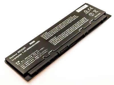 Akkuversum Akku kompatibel mit Dell NCVF0 Akku Akku 6000 mAh (7,4 V)