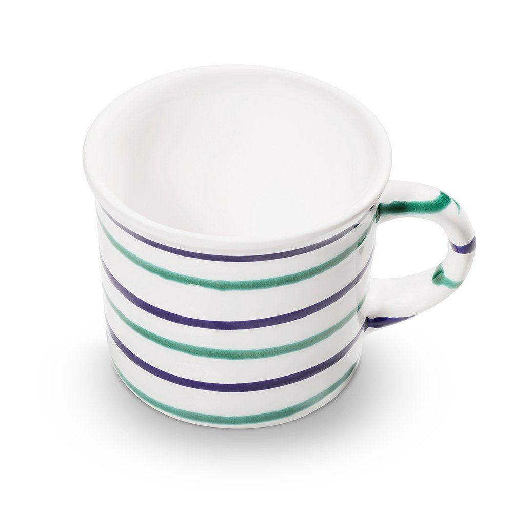 Gmundner Keramik Tasse Gmundner Keramik Kaffeehäferl Cup 0,24l Geflammt, * Glasierte Keramik * natürliche Rohstoffe und nachhaltige Produktion * Handgemacht in Österreich seit 1492 * Jedes Teil ist ein Unikat