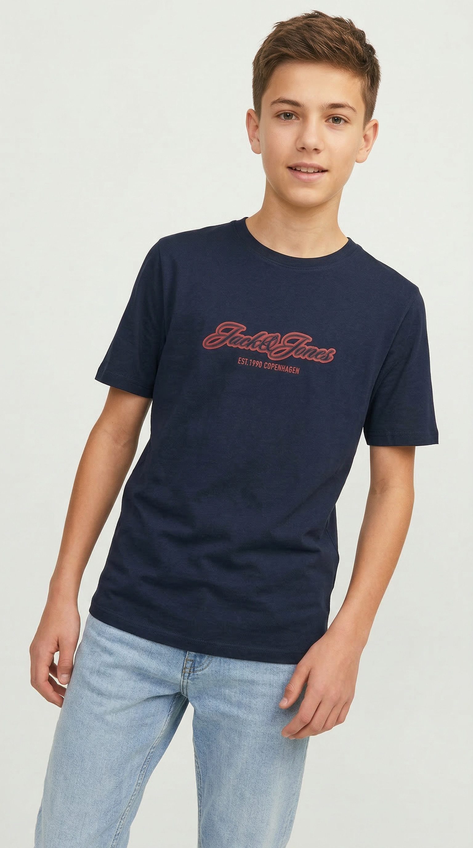 Jack & Jones Junior T-Shirt JORCATSKILLS TEE SS CN FST JNR