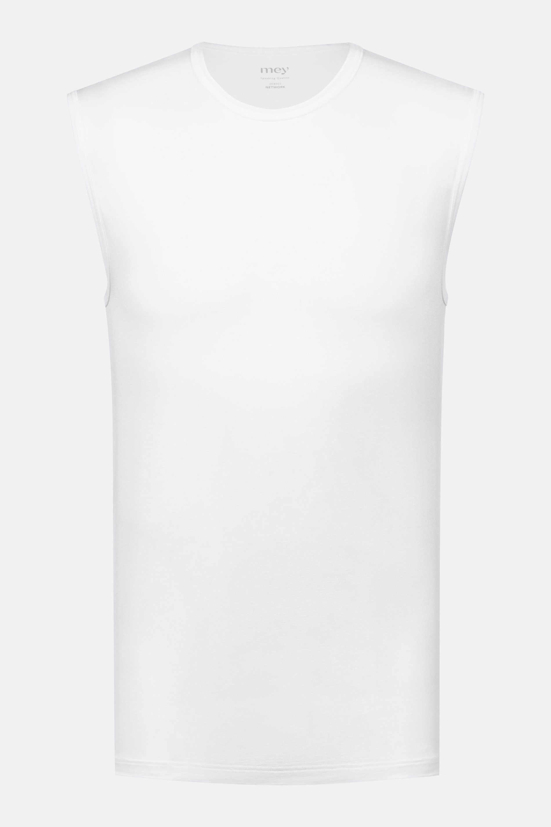Mey Unterziehshirt Mey Herren Muskel-Shirt Serie Network Uni (1-St) ärmellos, Single Jersey, Lyocell-Mix, hautfreundlich