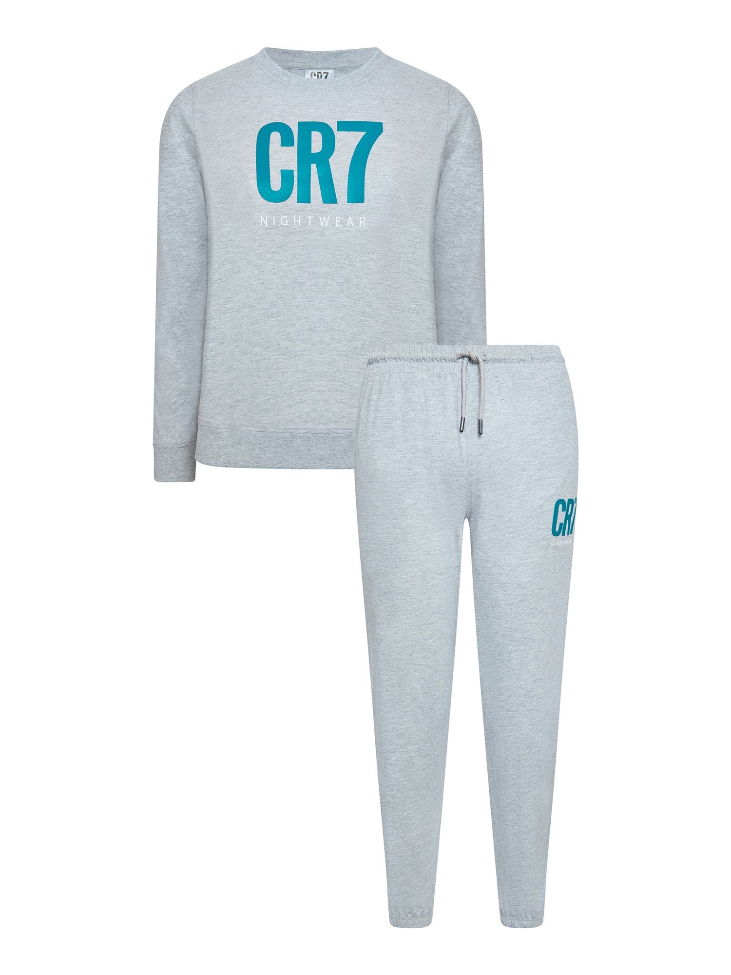 tlg) KIDS Pyjama CR7 grau (1