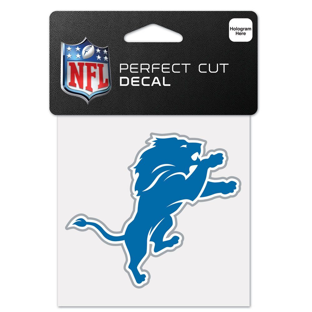 Aufkleber NFL Wanddekoobjekt WinCraft Lions 10x10cm Detroit