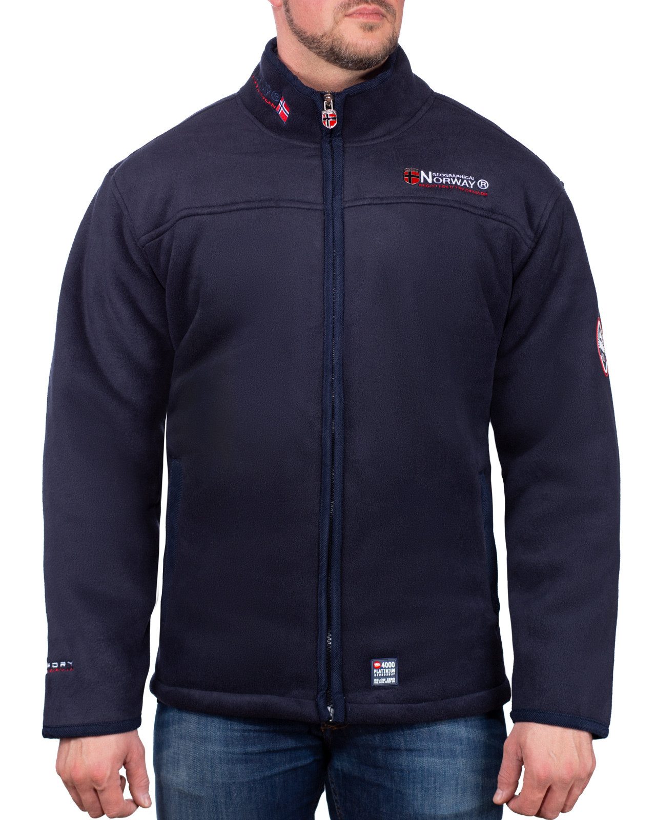 Geographical Norway Fleecejacke Herren Outdoor Jacke günstig online kaufen