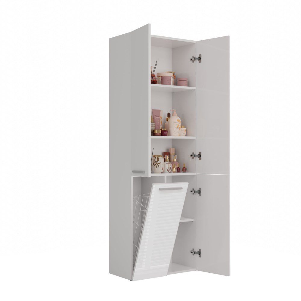 ibonto Hochschrank Badezimmerschrank & Regal Stilvoll günstig online kaufen
