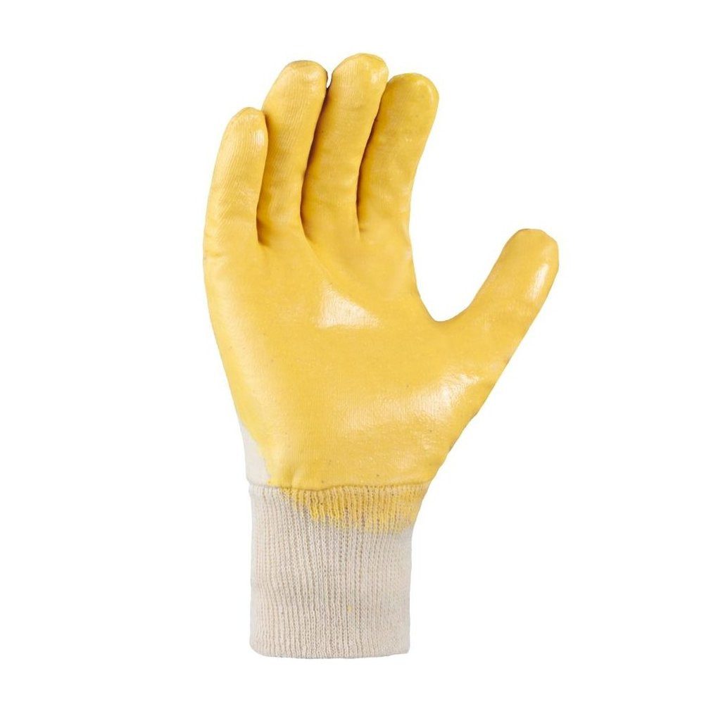 teXXor Arbeitshandschuh-Set Nitril Handschuhe Strickbund