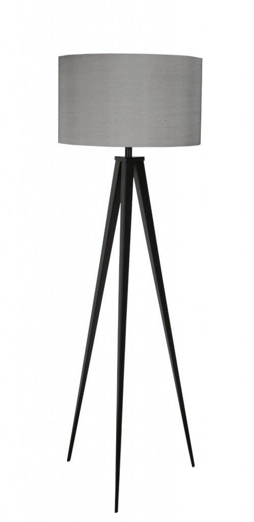 Stehlampe Zuiver Tripod Designer Stehleuchte Black/Grey