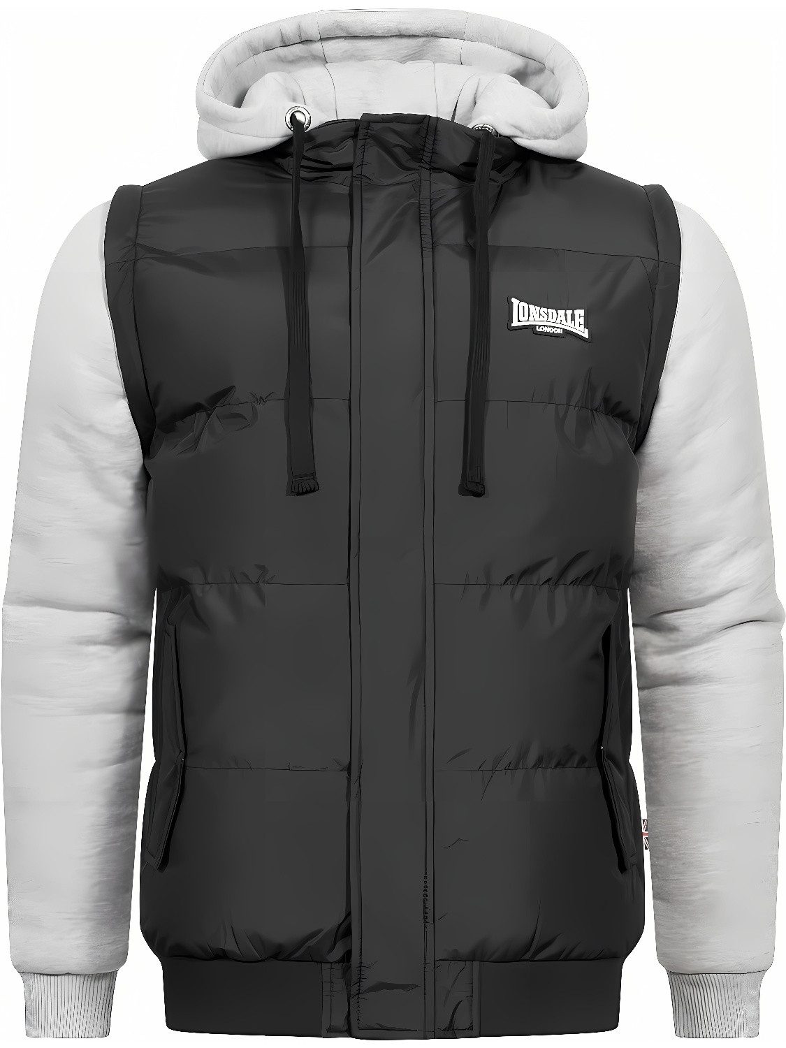 Kurzjacke Dowpot Herren Jacke mit Kapuze normale Passform