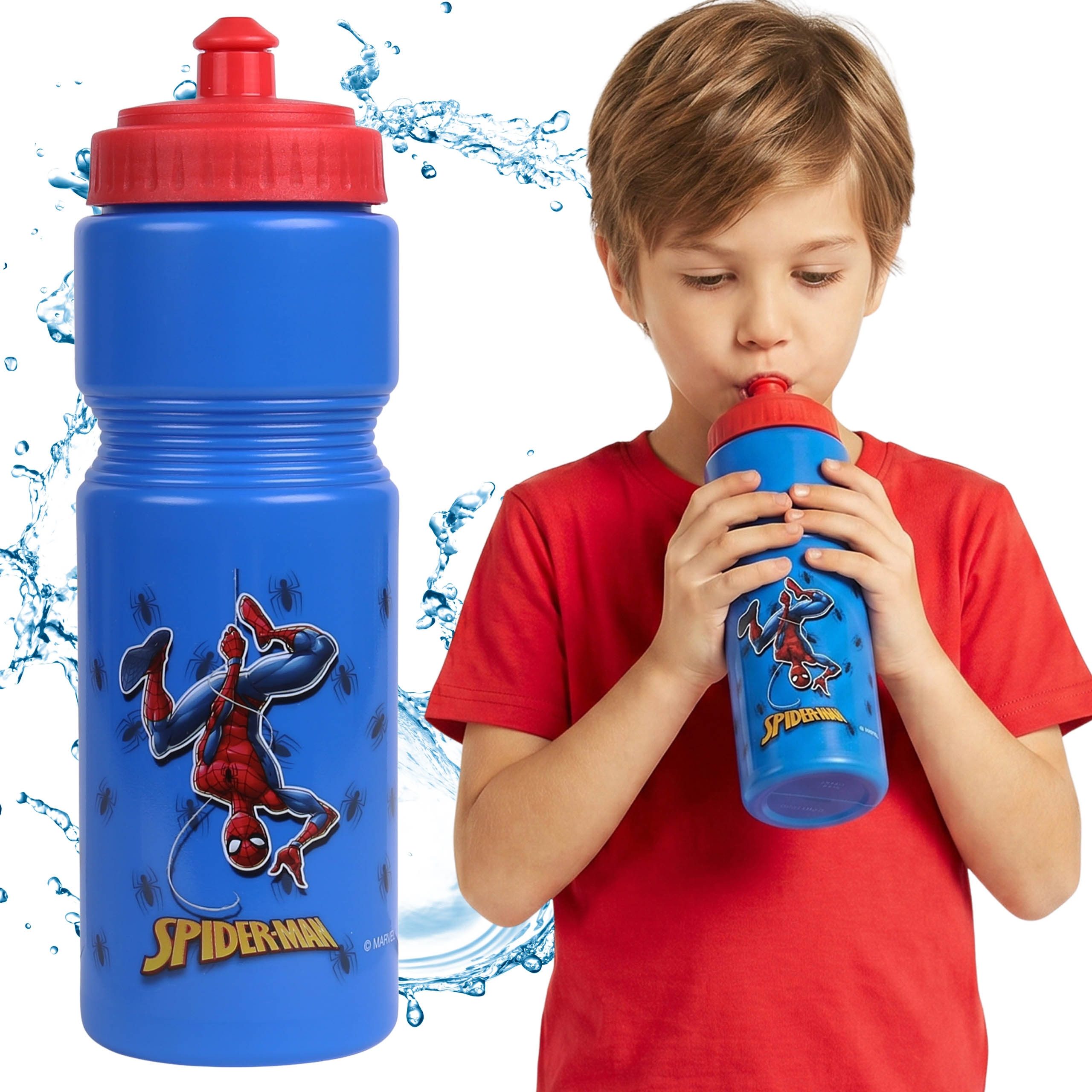 Sarcia.eu Trinkflasche MARVEL Spider-Man Wasserflasche, Sportflasche für Jungen 700 ml