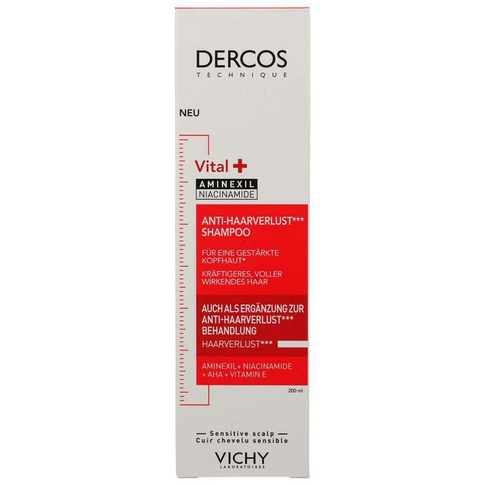 Vichy Haarshampoo DERCOS Vital-Shampoo m.Aminexil 200ml PZN 06887576 – Bild 3 von 4