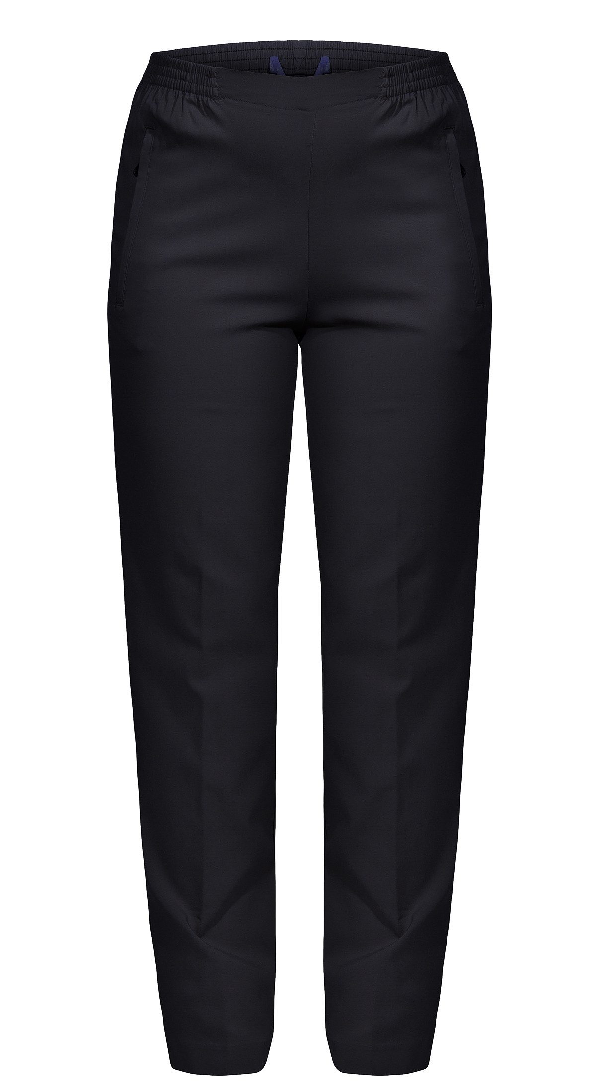 Alica Collection Schlupfhose Classic Freizeithose Damen Basics Businesshose mit Stretch - Kurzgröße Elastischer Gummibund seitlich und hinten, Basic, Klassisch
