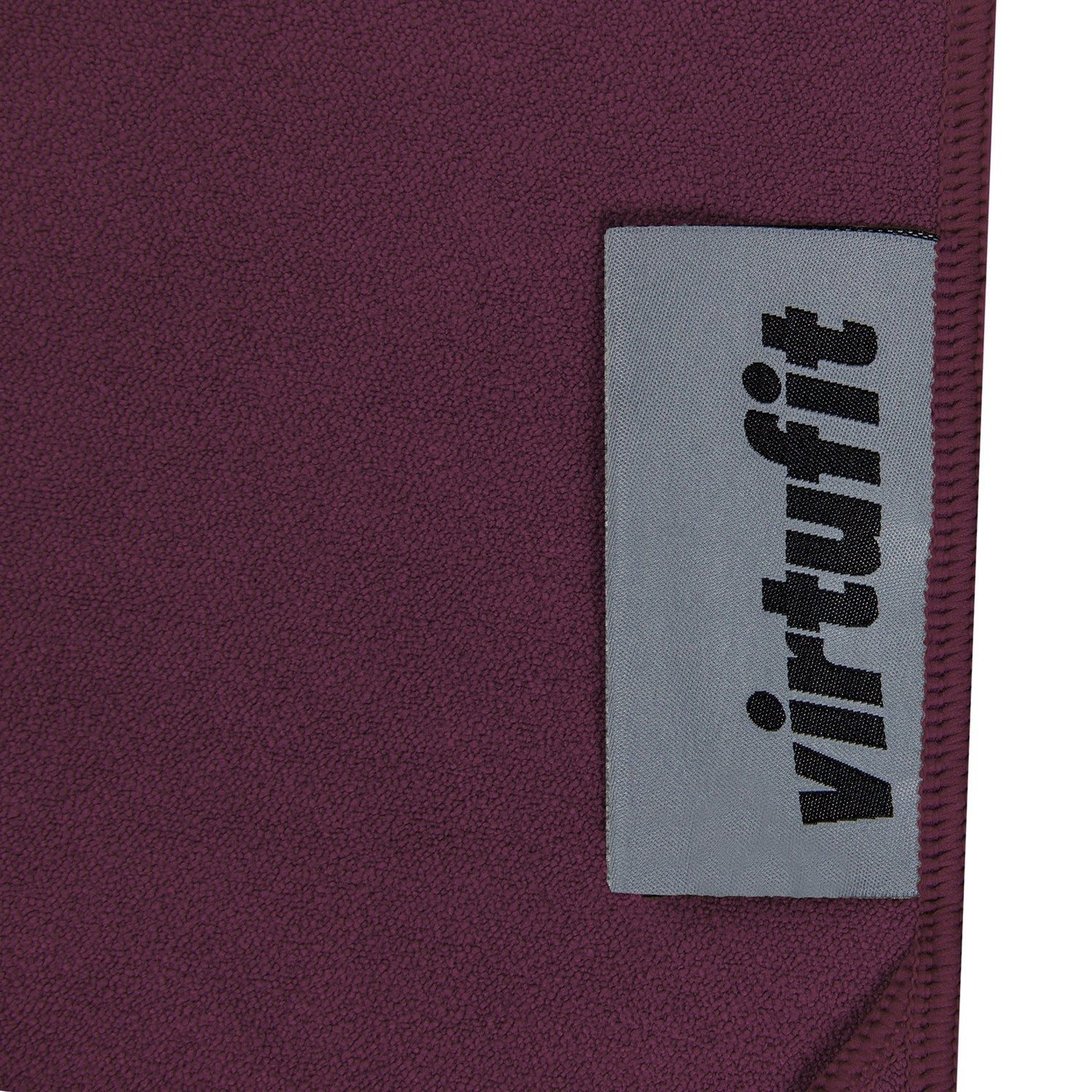 VirtuFit Sporthandtuch Premium - Yogamatte - 183 x 61 cm - Mulberry – Bild 3 von 5