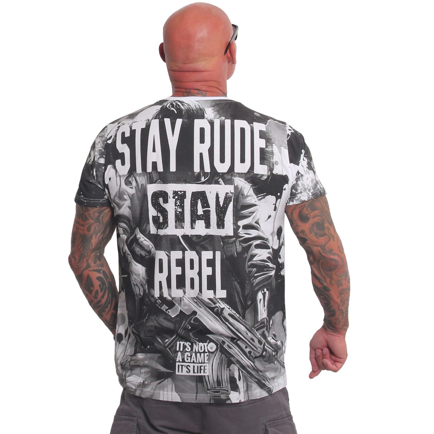 YAKUZA T-Shirt Specialist Allover günstig online kaufen