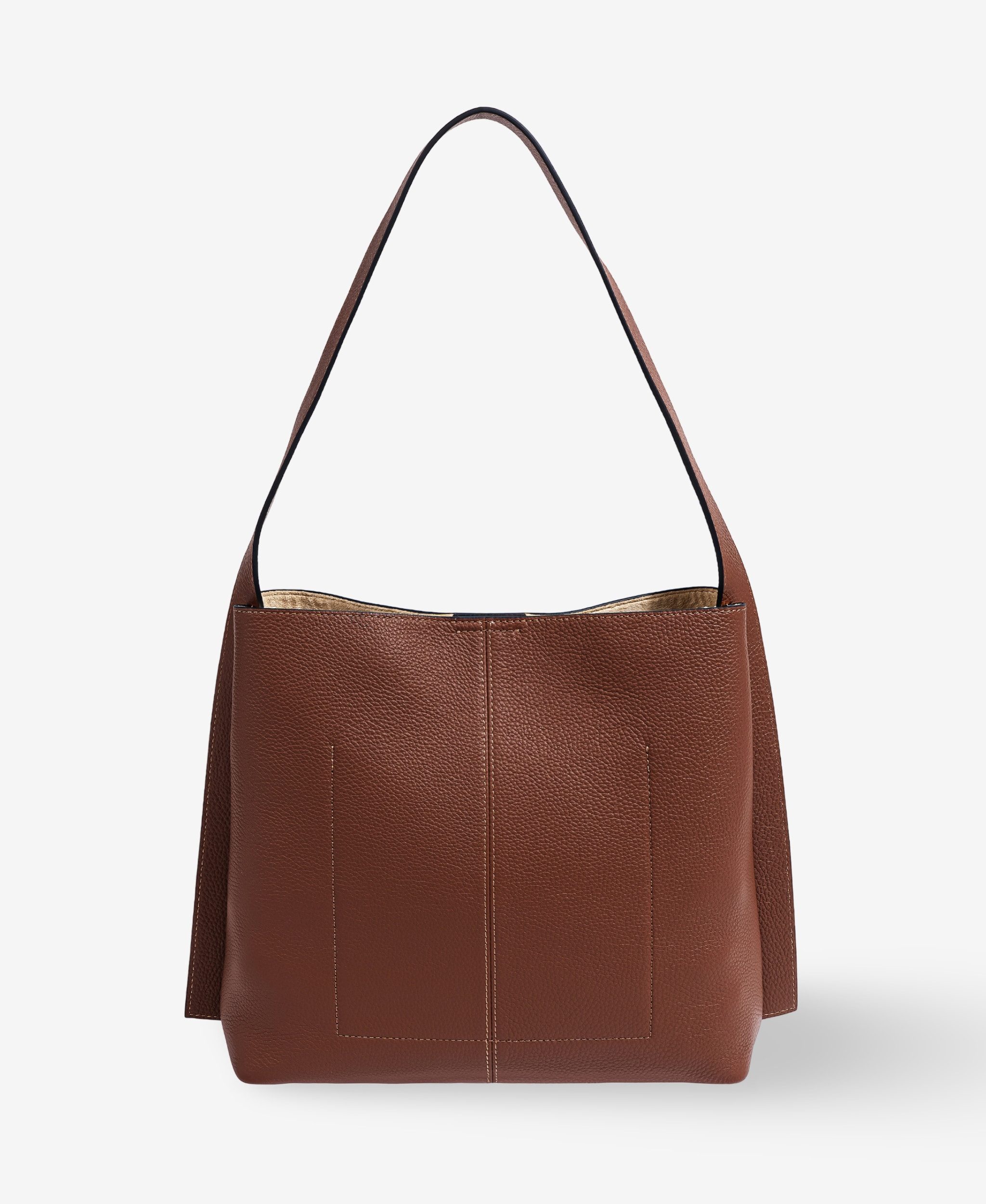 GLAMIRA Shopper UrbanSphere Brauner Shopper (1-tlg), echt Leder, mit geräumigem Hauptfach