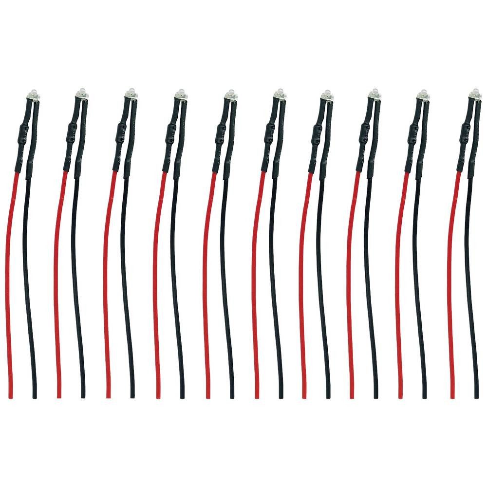 Modelleisenbahn-Signal SMD-LED 0603, mit Anschlussdrähten