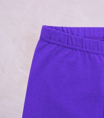 coolismo Leggings Mädchen Leggings Hosen Kinder unifarben Baumwolle, Made in Europe