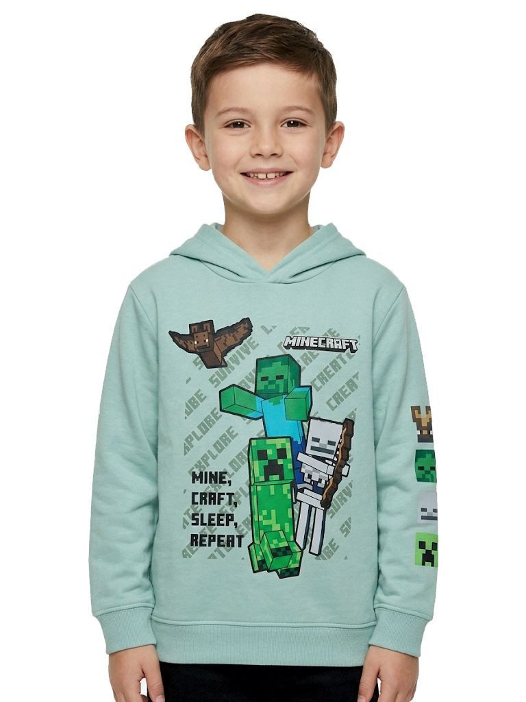 Minecraft Kapuzensweatshirt Minecraft Hoodie Kinder Kapuzenpullover Jungen 6 7 8 9 10 11 12 Jahre Minecraft Kinder Sweatshirt mit Kapuze