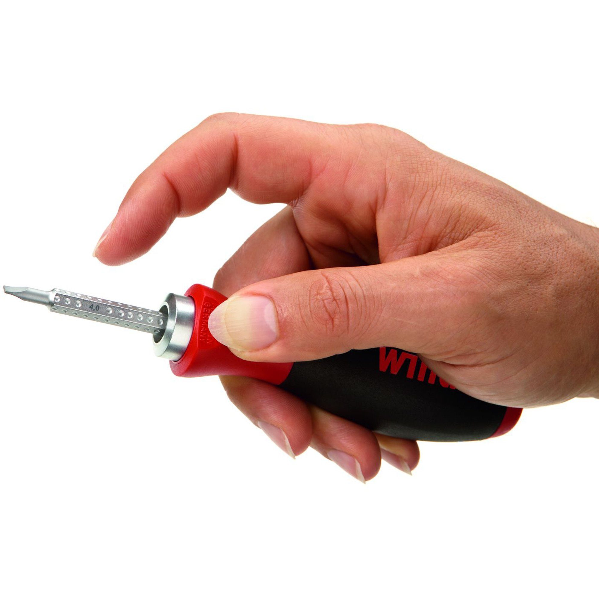 Wiha Werkzeugset Wiha Schraubendreher mit Wechselklingen-Set SYSTEM, (12-tlg)