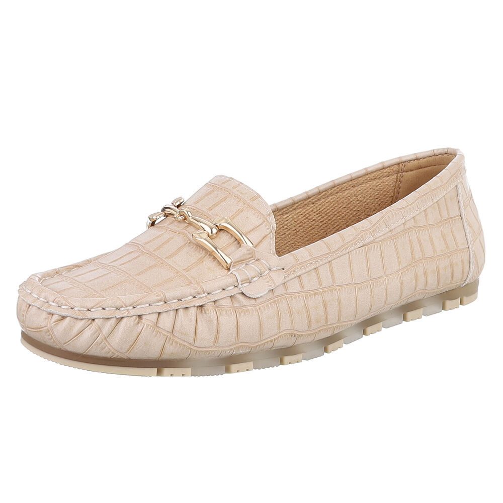 Ital-Design Elegante Mokassins mit Schnalle für Damen - Komfortabel & Stilv günstig online kaufen