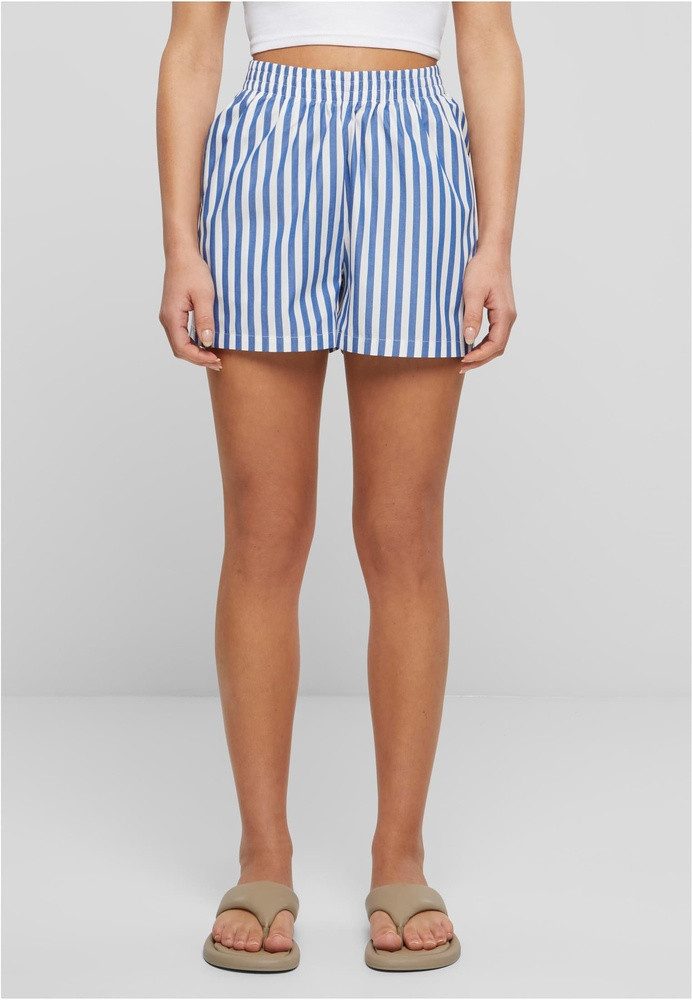 URBAN CLASSICS Shorts Ladies Striped Shorts