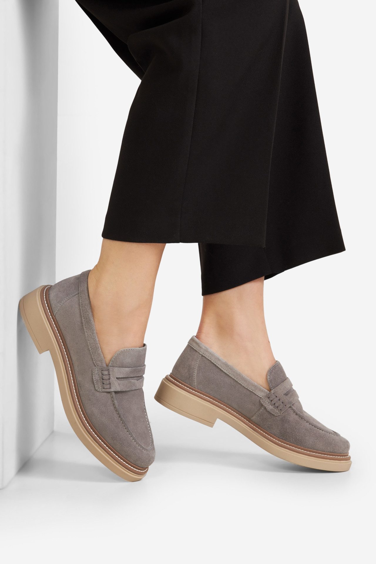 LASOCKI Lasocki Damen Mokassin 36 grau 5904862315720 Mokassin günstig online kaufen