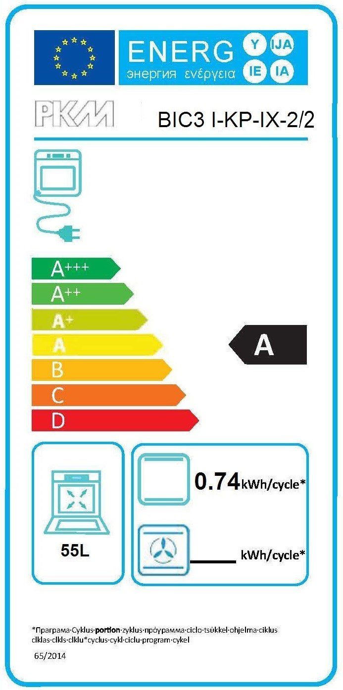 Energieeffizienzklasse: 
